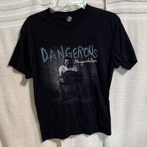 Next Level Apparel Black Graphic Tee